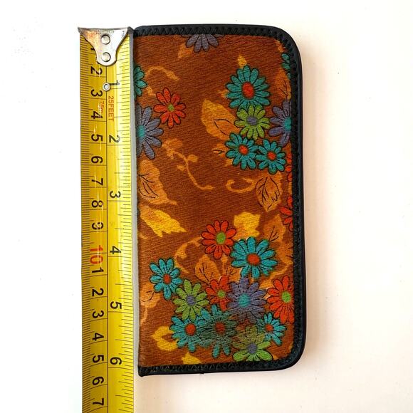 Lot of 3 Assorted Vintage Floral Eyeglass Sunglass Cases - Picture 3 of 8